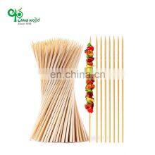 Yada Brazil Wholesale Biodegradable Disposable BBQ Bamboo Round Stick Meat Tool Barbecue Party Bamboo Skewer thumbnail-1
