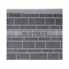 PU Sandwich Panels Faux Stone Embossed Metal Wall Boards Decorative Wall Cladding Panels