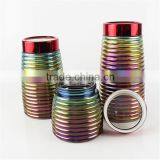 Set of 3 Glass Bottle