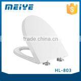 HL-803 MEIYE UF 440*360*55mm Round Soft-closing Toilet Seat Cover Ramp Down Toilet Lid