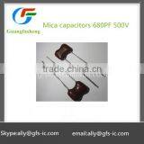 Mica Capacitors 680PF 500V thumbnail-1