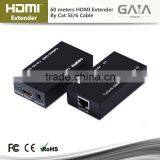 Single 60M HDMI Extender RJ45 CAT5/6 Converter Adapter Full 1080P/720P 3D thumbnail-3