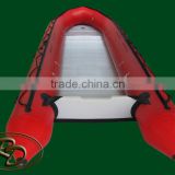 8 meter aluminum floor inflatable boat with 1.2mm PVC