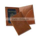 Genuine leather passport wallet, passport holder, passport holder
