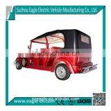 9 Seats Electric Vehicle , Comfortable Bench Seat With High Backrest, Luxury Classic Design for Wedding Occasion CE Approved thumbnail-1