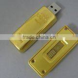 Hot Sale Golden Color Metal Usb Flash Drive With Full Capacity