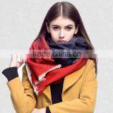 Wholesale New Designer Acrylic Chevron Fashion Winter Women Shawl thumbnail-1
