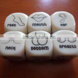 28MM Fun Dice/28# Flirt Screen Printing Dice/Novelty Fun Creative Dice thumbnail-4