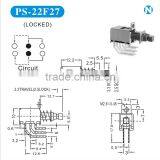 Affordable Price Push Button Locked Switches, With Black Knob , PS-22F27 thumbnail-5