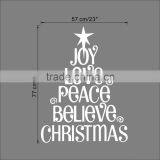 ALFOREVER Wall Decals Quotes Christmas Decal For Vinyl Sticker Tree Nursery Bedroom Home Decor Room Interior Design Art Murals thumbnail-2