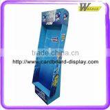 Easy Assembled Promotion Cardboard Triangle Cardboard Hook Display Stand for Candy thumbnail-6