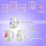 Low Price Fashion Design and Color Changing Plastic Cordless Electric Water Kettle/boiling Milk thumbnail-1