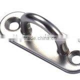 High Quality Stainless Steel AISI304 316 Small Square Marine Lifting Pad Eye Plate thumbnail-3