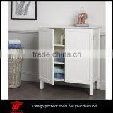 Cheap New Design Space Saving Wooden White Bathroom Sideboard thumbnail-1
