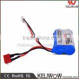 Rechargeable Li-Ion Battery for rc Car 7.4V 1500mAh / 1800mAh / 3000mAh