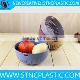 Retro Mini Colander Enamel In Sorbet Shade Pattern Strainer Colander