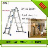 as seen on tv 2016 specially design strong aluminum little giant folding ladder