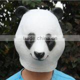 Latex Panda Mask Adult One Size Fits All Costume Mask thumbnail-1
