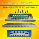 Hypermedia Gsm Gateway,8 Channel GSM/CDMA Voip Gateway With 32 Sim Card Slot for Call Terminal