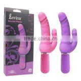 Silicone Dildo Double Penis Masturbation for Women thumbnail-1
