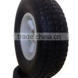 10 Inch Semi-pneumatic Rubber Wheel for Lawnmower, Hand Truck, Generator thumbnail-5