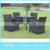 Rattan Dining Set Used Restaurant Furniture Outdoor