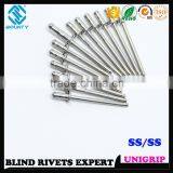 QUALITY FACTORY HIGH SHEAR AND TENSILE STRENGTH 316 STAINLESS STEEL UNI-GRIP BLIND POP RIVETS thumbnail-3