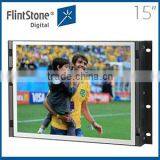 FlintStone 15 Inch Wall Mounted Motion Activated Framless Advertising Screen Video Player Auto Loop Play