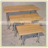 2015 Wooden Flower Display Rack, Three Floors Display Tables thumbnail-1