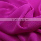Factory Direct Sales 75D Polyester Crinkle Chiffon Fabric for Ladys Blouses and Dresses,scrafts,Garment,wedding Dress Etc thumbnail-3