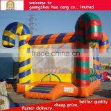 Boxing Ring Shape Multicolor Inflatable Bouncer for Kids thumbnail-5