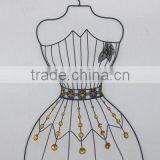 100693EA--Acrylic Diamond Metal Clothes Rack thumbnail-1