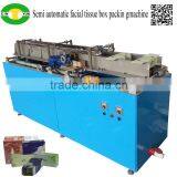 High Speed Facial Tissue Paper Carton Box Wrapping Machine
