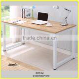 Steel and Wood Type Modern Study Table Computer Tabel Cheap Prices