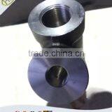 ASME B16.11 NPT Threaded Reducing 45 Degree Lateral Tee Pipe Fitting thumbnail-3