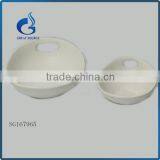 Unique White Ceramic Pet Dog Water Food Bowl Cat Bowls