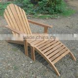 Adirondack chair teak outdoor furniture