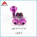 GR5 M6 M8 Titanium Screw Colorful Anodized thumbnail-4