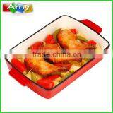 Cast Iron Roasting Dish, Cast Iron Baking Dish, Cast Iron Cookware