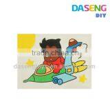 Accept OEM Diy Painting for Kids, Sand Art Kit, Cartoon Model Sand Art thumbnail-4