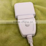 Flannel & Polyester Electric Heated Overblanket 130*180CM Full Size thumbnail-5