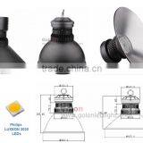 2016 High Lumens Warehouse DLC High Bay Light With 5 Years Warranty Meanwell Driver PhilipsSMD 250w 200w 150w for Storage thumbnail-2