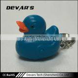 New Arrival Plastic Cute Yellow Duck Shaped Keychain With Lighter