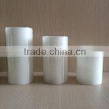 Wax Flameless LED Candles 4" 5 " 6" 3-Pack- White thumbnail-1