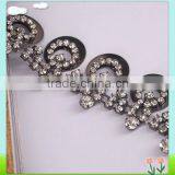 2016 Cheerfeel Bling Black Plated Rhinestone Chain for Decoration thumbnail-3