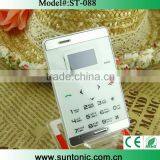 Ultra-thin Credit Card Mobile Phone , Built-in Battery Bluetooth MP3