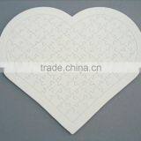 Sublimation Jigsaw Puzzle Heart Shaped 97 Pieces - With Frame thumbnail-1