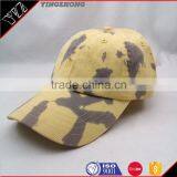 Wholesale Custom Yellow Baseball Caps Unisex Blank Scrawl Baseball Caps thumbnail-1