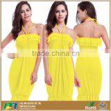Women's Trendy Cozy Spandex Nylon Summer Beach Swimwear thumbnail-2