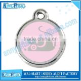 Wholesale offset printing laser qr pet tag and ID pet tag